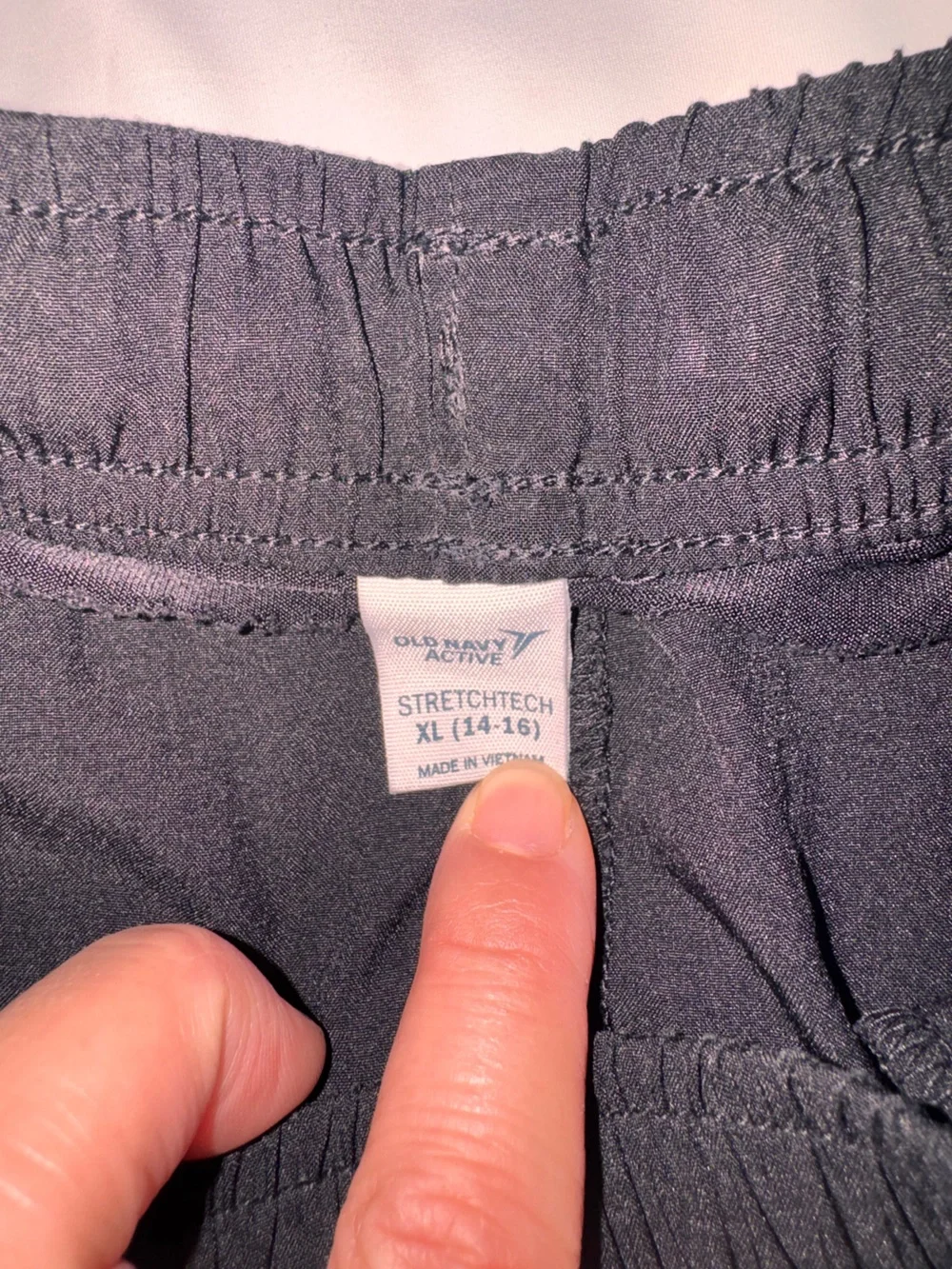 Old Navy Black Boy’s Athletic Shorts with Logo